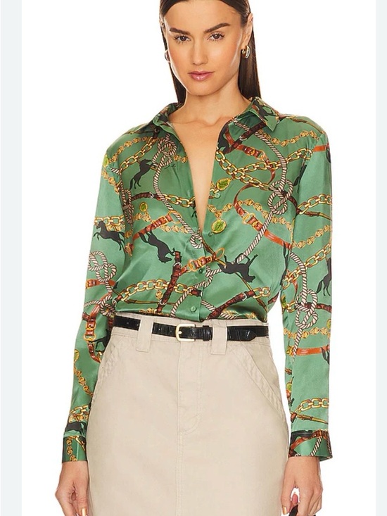 L'AGENCE Tops - L'AGENCE Tyler Blouse